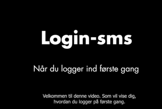 Billede til video om Login Sms
