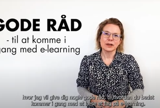 Billede til video Gode Råd E Learning