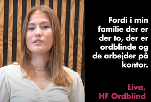 Billede Til Video En Elev På Hf Ordblind 2