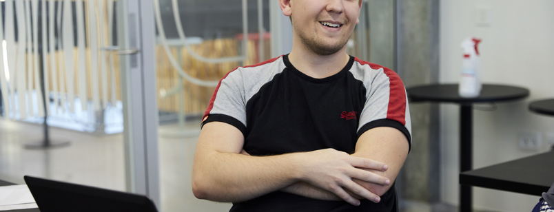 Billede af AVU-elev i Hvidvore