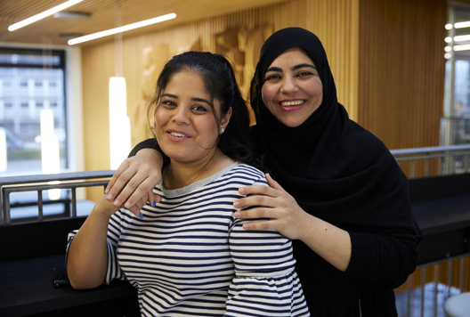 Billede af AVU-elever i Hvidvore